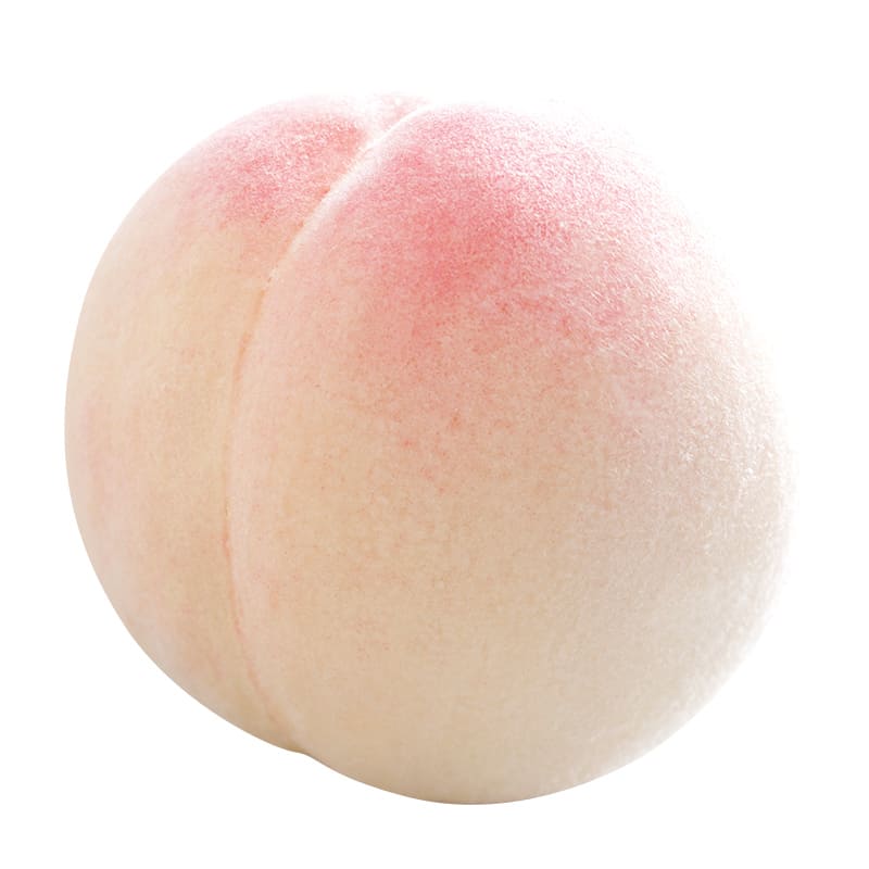 桃の品種「白鳳」の写真